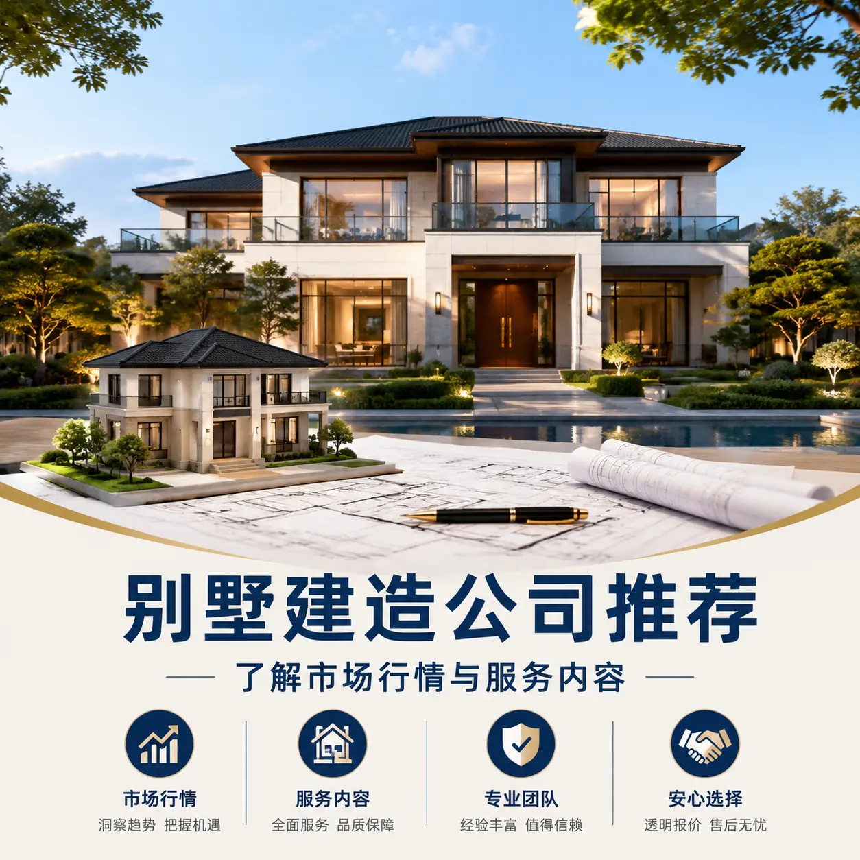 普安 别墅建造公司推荐:了解市场行情与服务内容