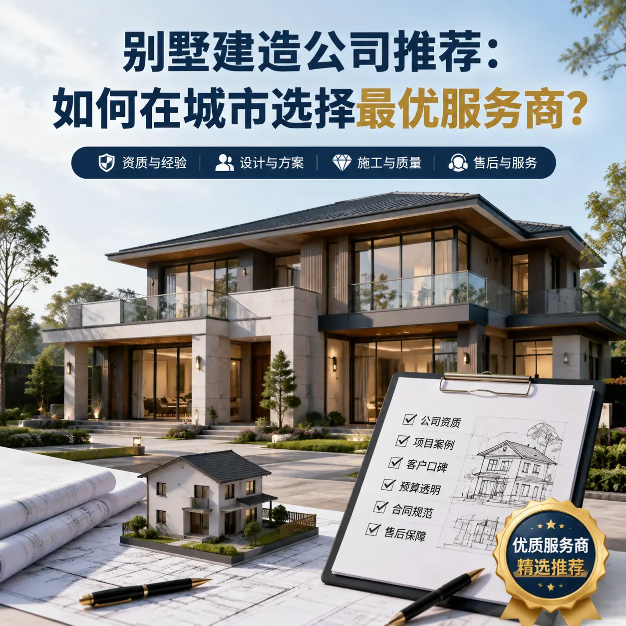 别墅建造公司推荐:如何在 普安 选择最优服务商?
