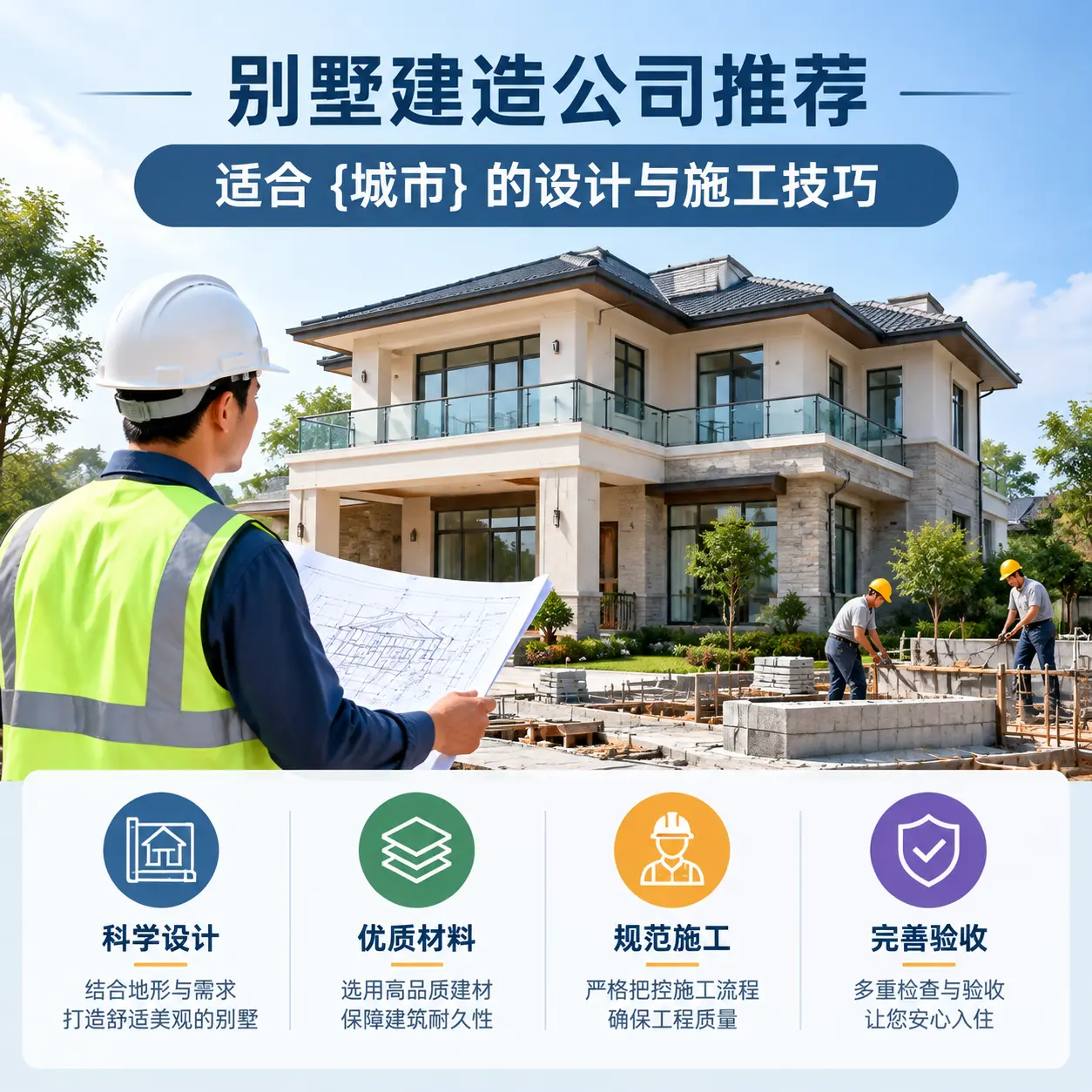 别墅建造公司推荐:适合 普安 的设计与施工技巧
