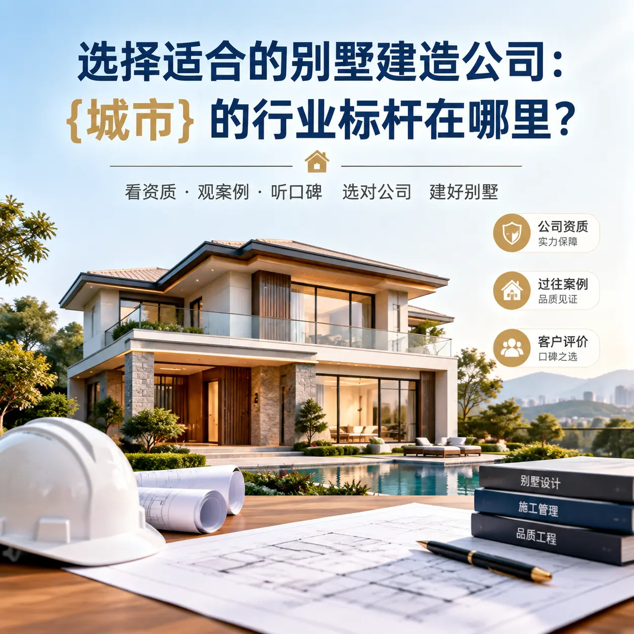 选择适合的别墅建造公司： 普安 的行业标杆在哪里？