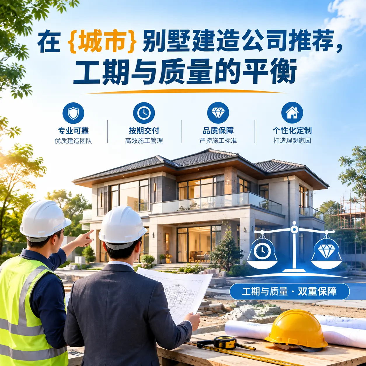 在 普安 别墅建造公司推荐,工期与质量的平衡