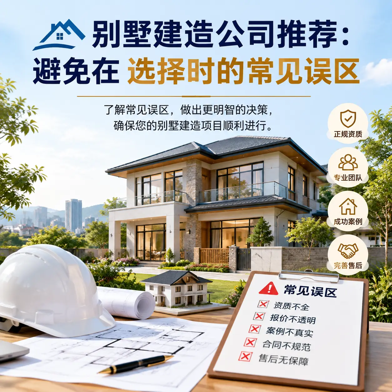 别墅建造公司推荐：避免在 普安 选择时的常见误区