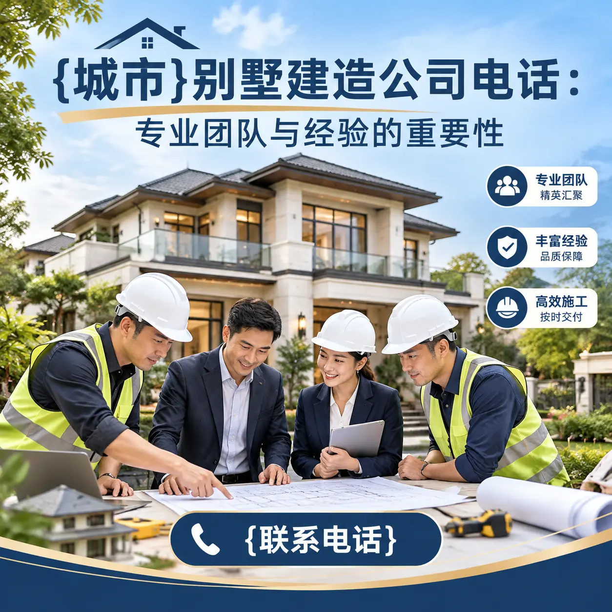 普安别墅建造公司电话：专业团队与经验的重要性