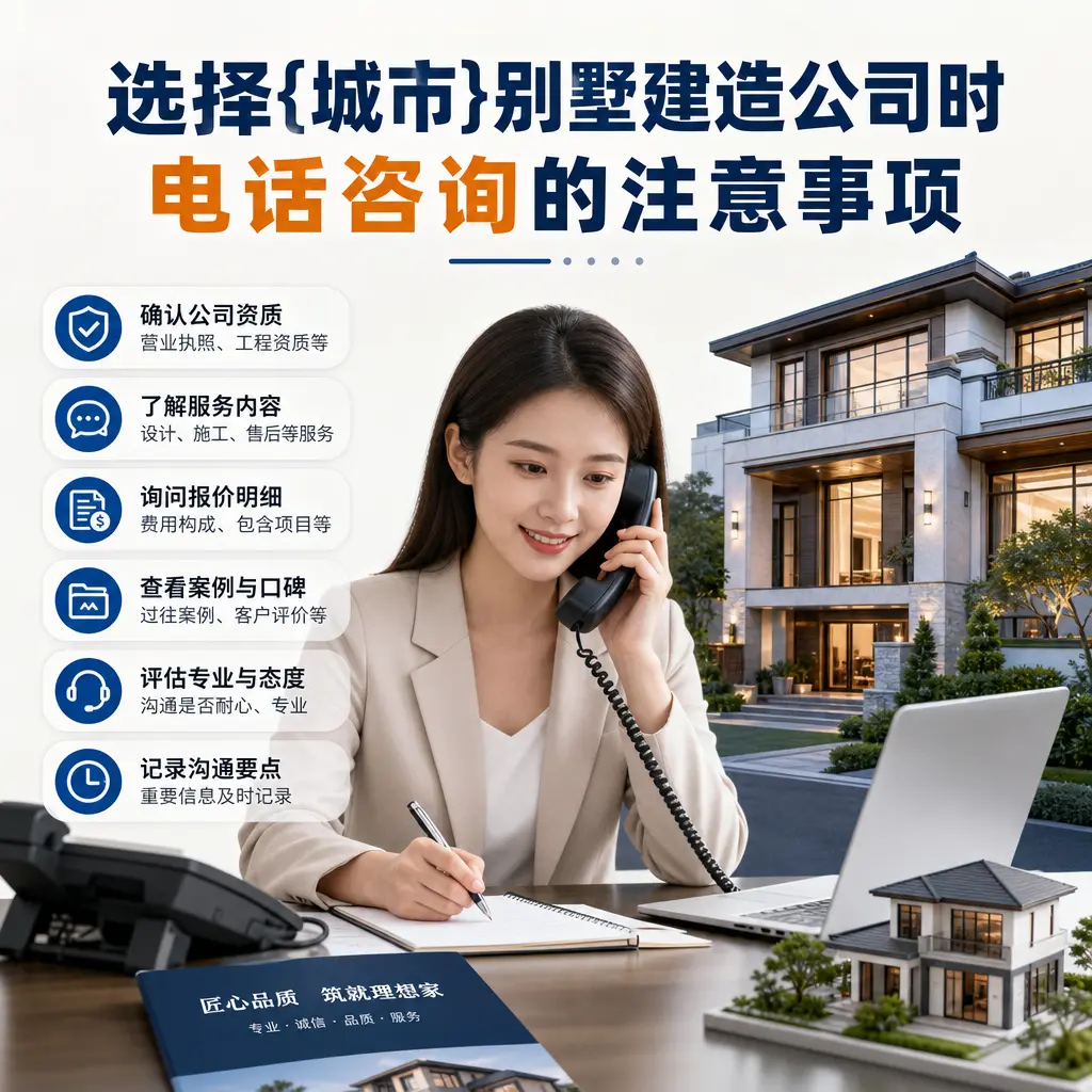 选择普安别墅建造公司时，电话咨询的注意事项