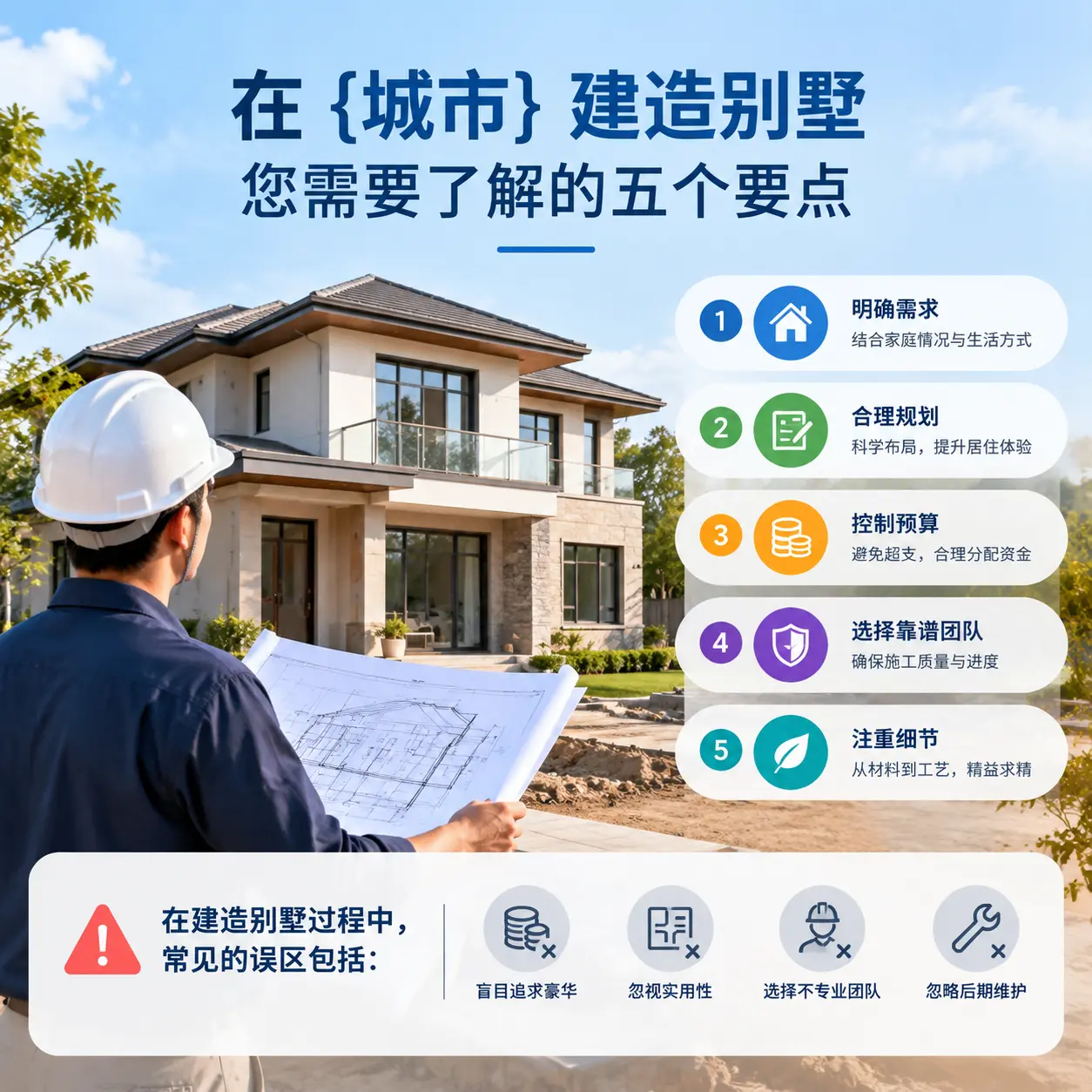 在 普安 建造别墅，您需要了解的五个要点
