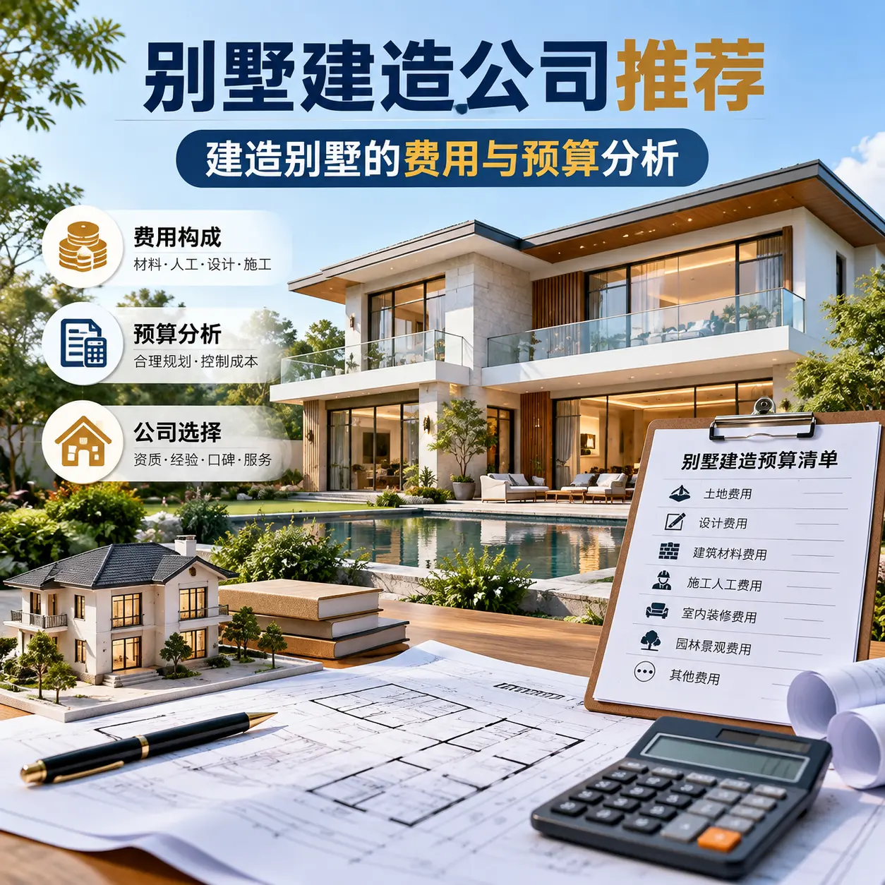 别墅建造公司推荐: 普安 建造别墅的费用与预算分析