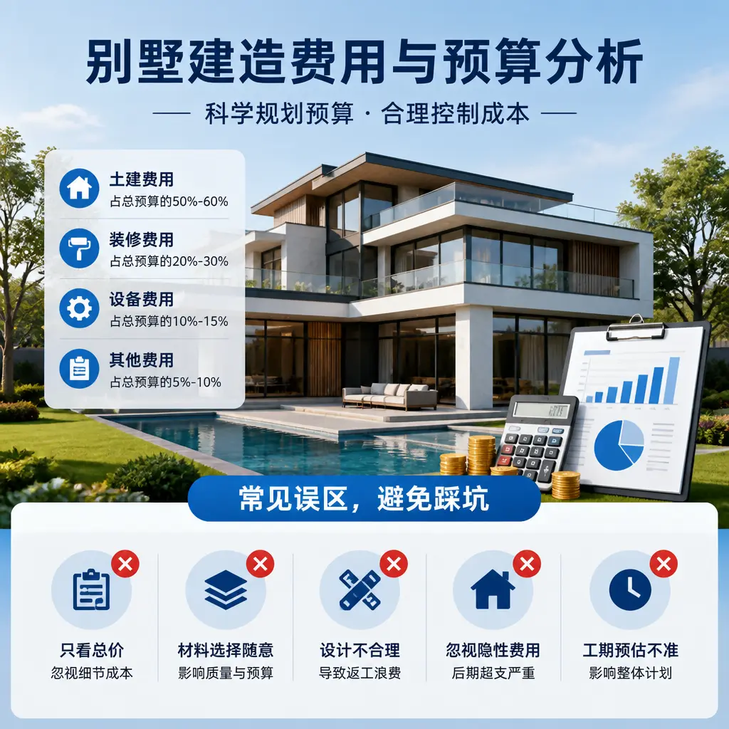 别墅建造公司推荐: 普安 建造别墅的费用与预算分析