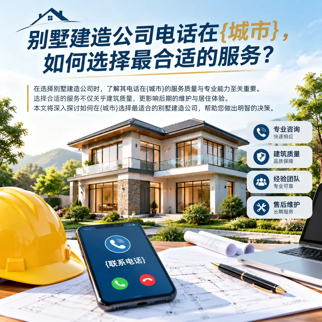 别墅建造公司电话在普安，如何选择最合适的服务？