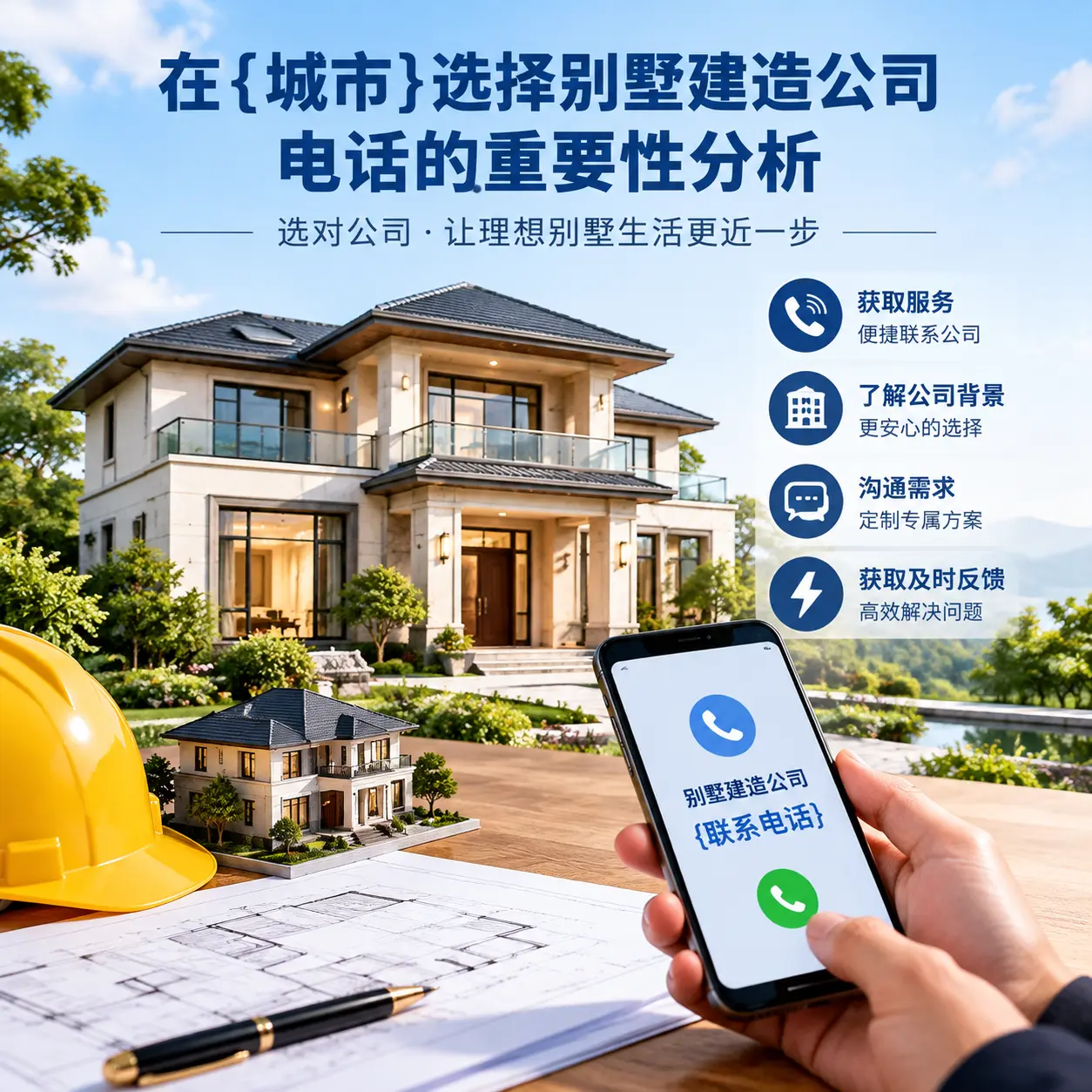 在普安选择别墅建造公司电话的重要性分析