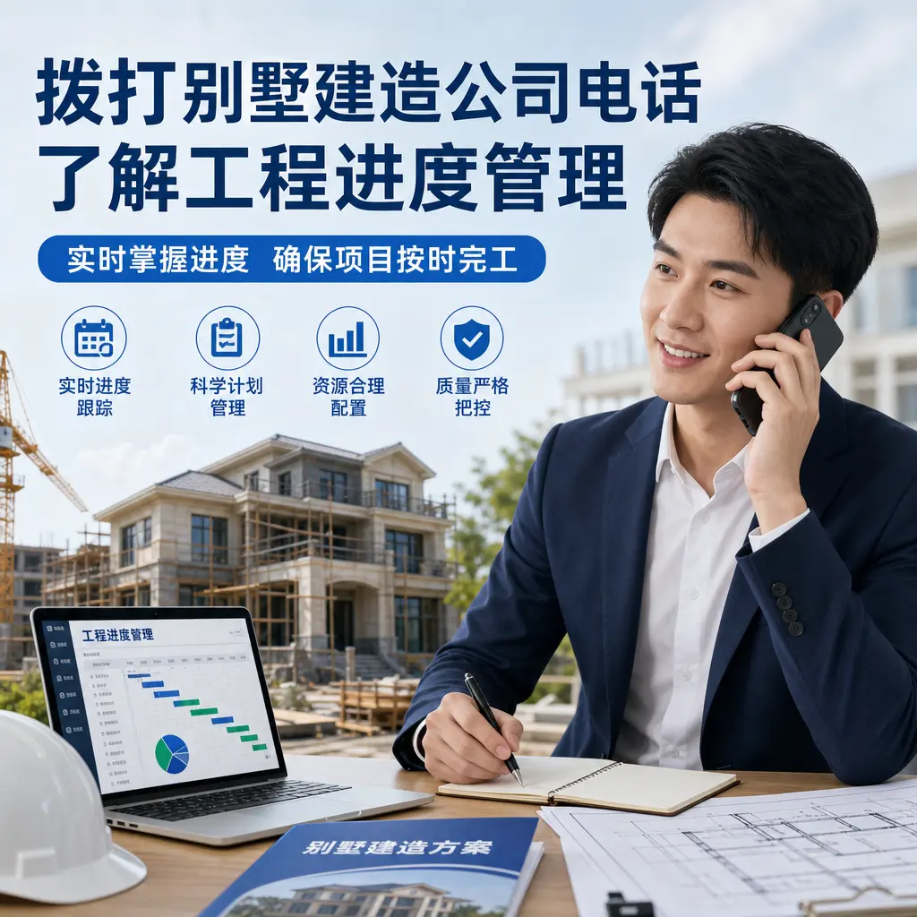 拨打普安别墅建造公司电话,了解工程进度管理