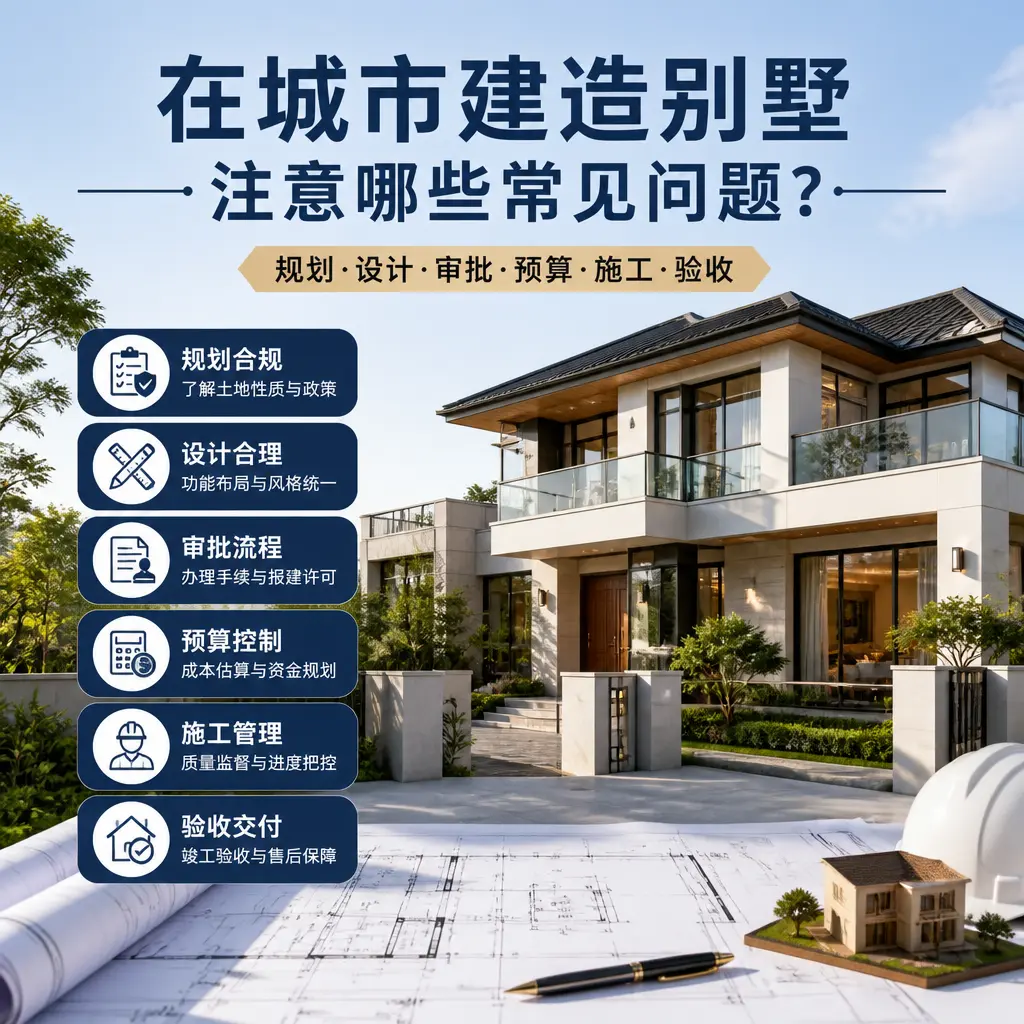 在 普安 建造别墅，注意哪些常见问题？