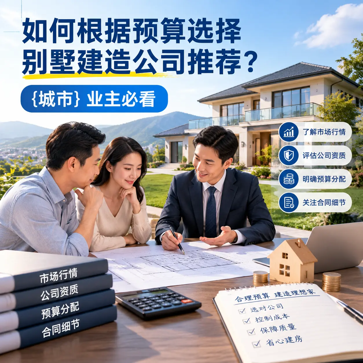 如何根据预算选择别墅建造公司推荐? 普安 业主必看