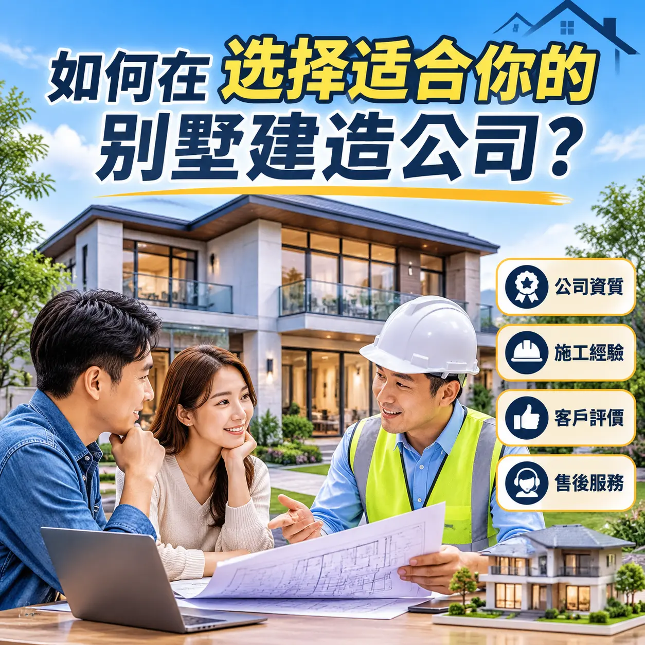 如何在 普安 选择适合你的别墅建造公司？
