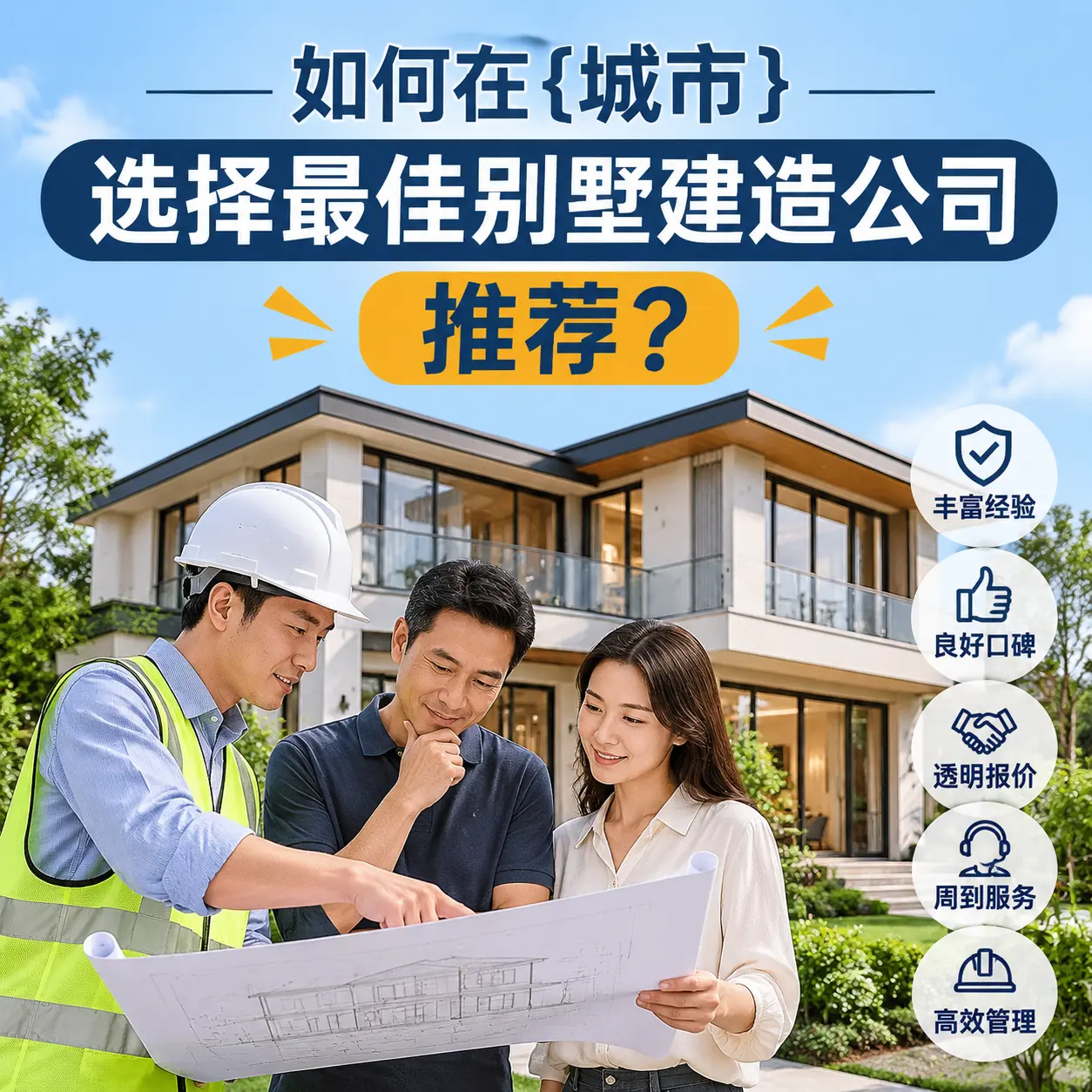 如何在 普安 选择最佳别墅建造公司推荐？