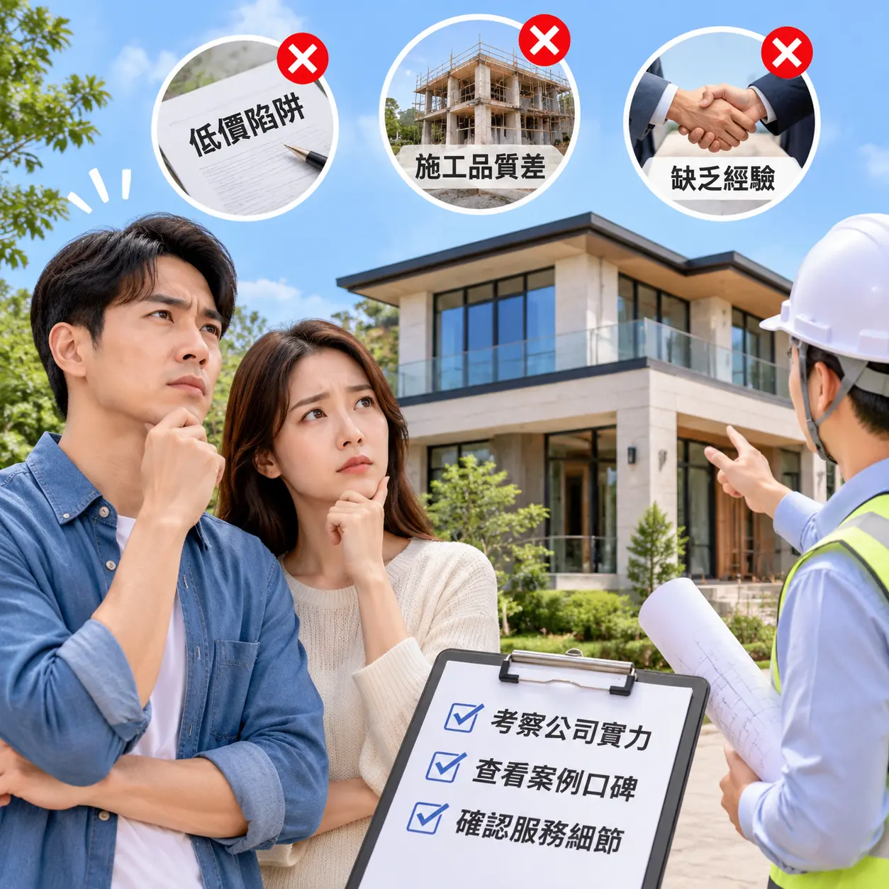 如何在 普安 选择最佳别墅建造公司推荐？